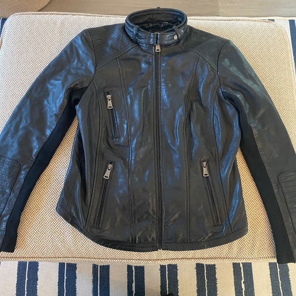 Bernardo Genuine Leather Jacket - Picture 1 of 5